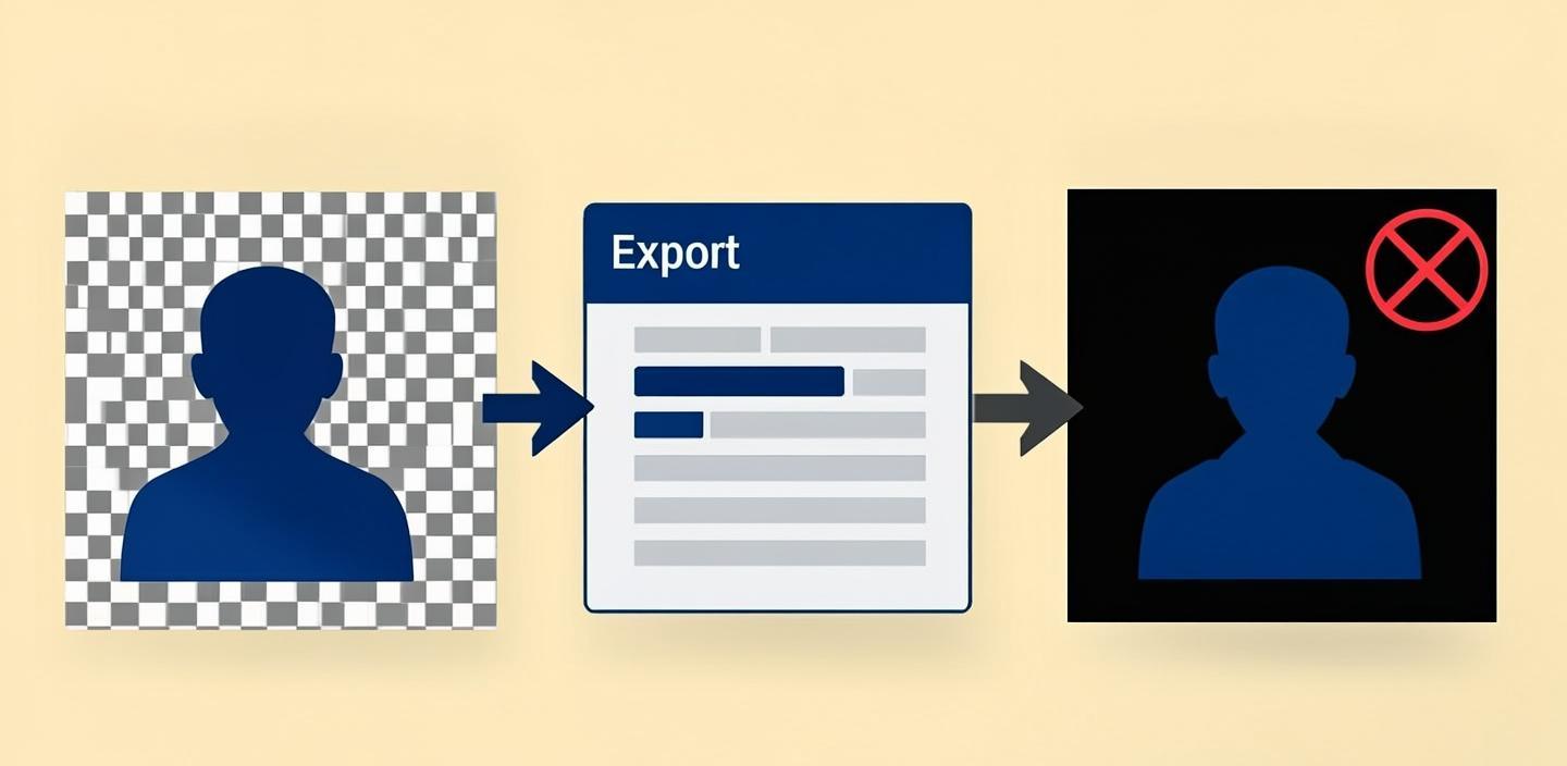 Why Your 'Transparent' Video Export Has a Black Background (and How to Actually Export Alpha)